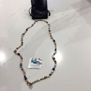 Diane Katzman Multicolor Pearl Necklace